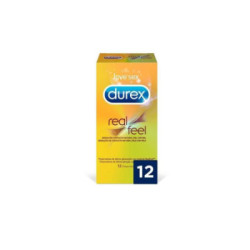 Preservativos Durex Real Feel Sin Látex 12 Uds.