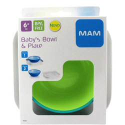 Mam Baby´S Bowl y Plate Bol  Y Plate Mam